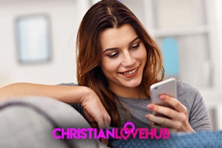 Christian single creating a detailed online dating profile to find a meaningful partner
