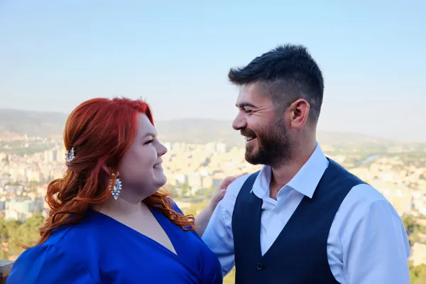 Happy couple
