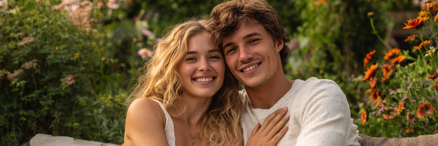 A vibrant sunset over Los Angeles, representing the excitement of finding love in the city