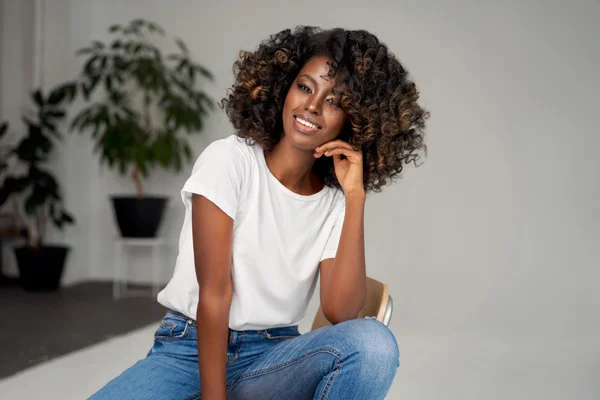 Strong and confident Black woman