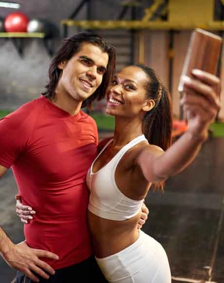 An active couple