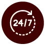Customer care support icon