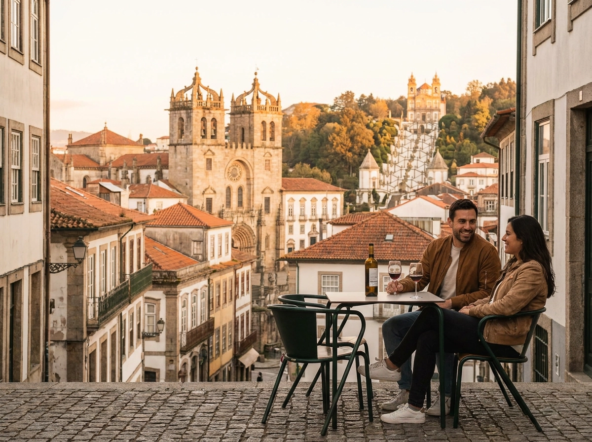 Braga neighborhood scene