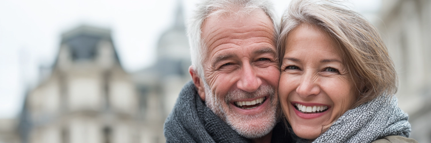 A heartwarming scene of a couple enjoying time together in a Philadelphia park, symbolizing meaningful connections.