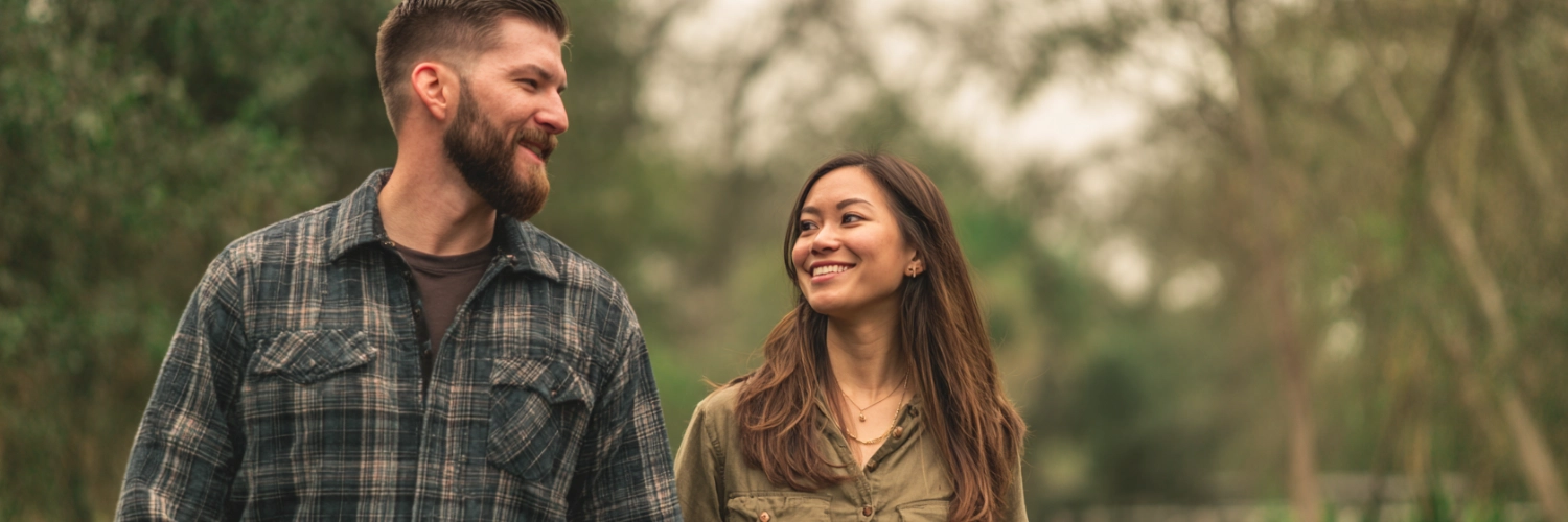 A beautiful sunset over the Jacksonville skyline, symbolizing new relationships and opportunities in love.