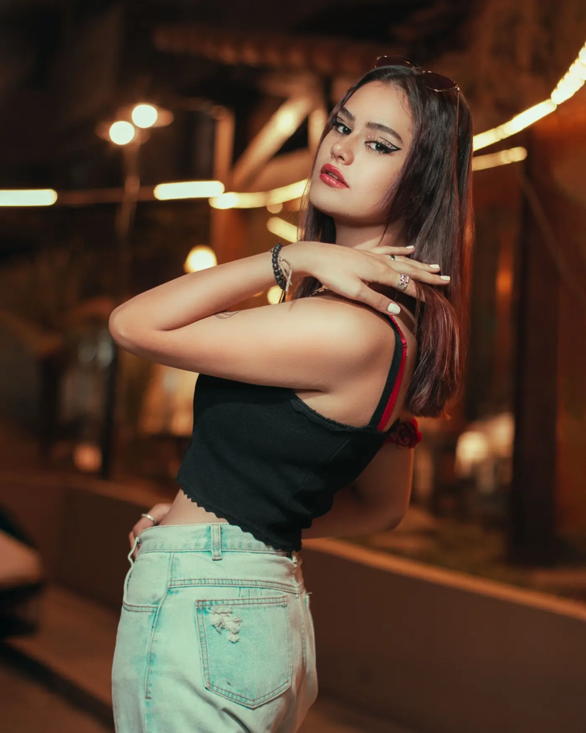 Woman in casual clothes smiling for a portrait