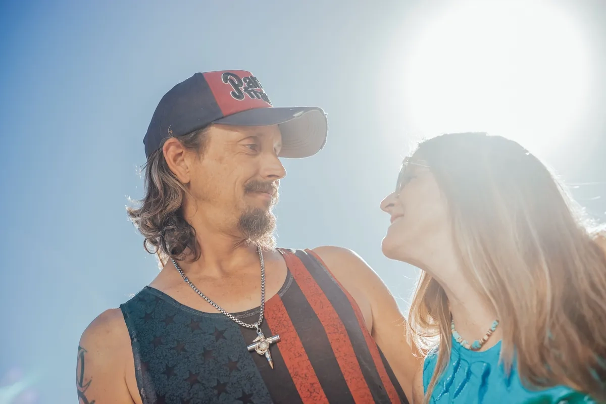 Illustrative stock photo of a couple in Burlington, not real members
