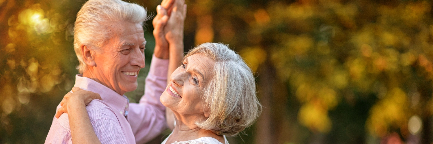 Senior couple enjoying a moment together in San Francisco, highlighting companionship and connection in over 70s dating.