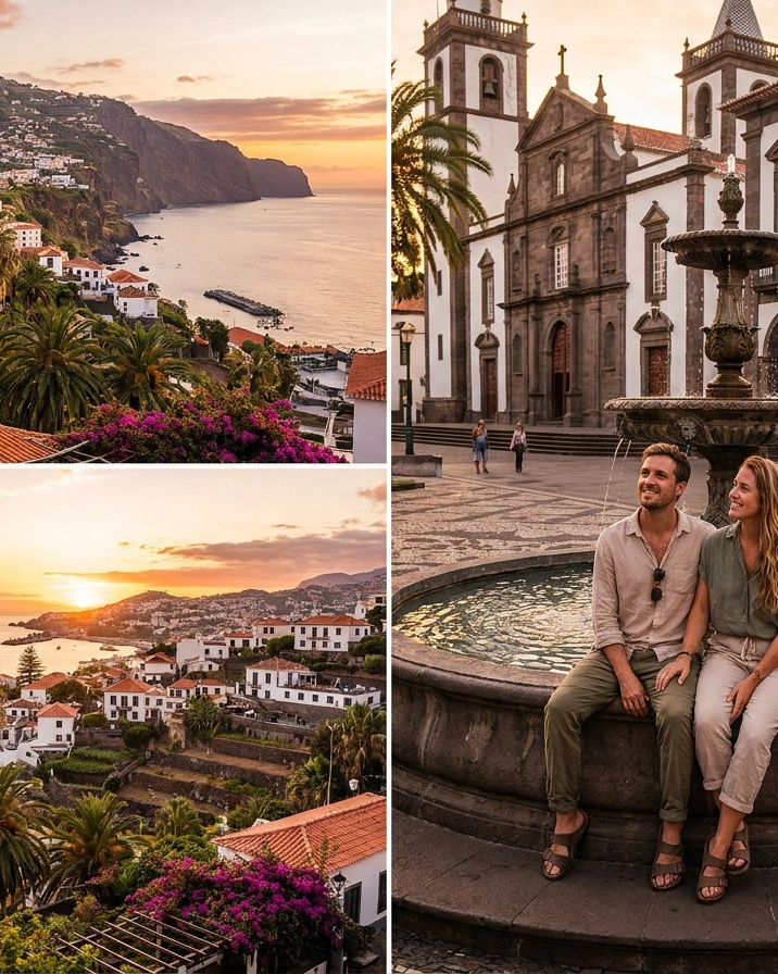 Funchal neighborhood scene