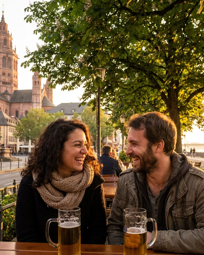 Mainz neighborhood scene