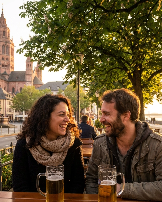 Mainz neighborhood scene