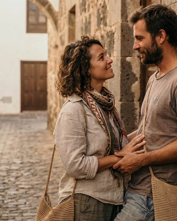 Couple on a date in Fuerteventura — ExpatSingles dating for expats