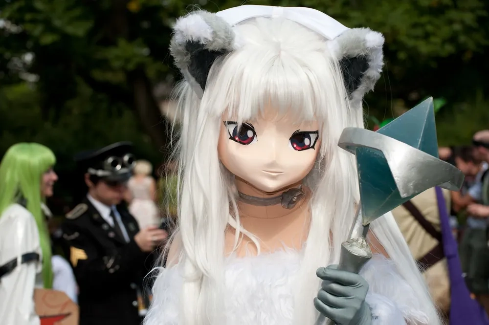 Illustrative photo of an anime-style fan, not an actual member