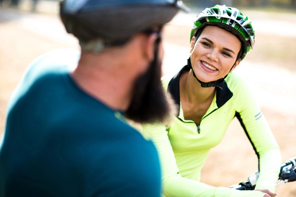 Woman Cycling