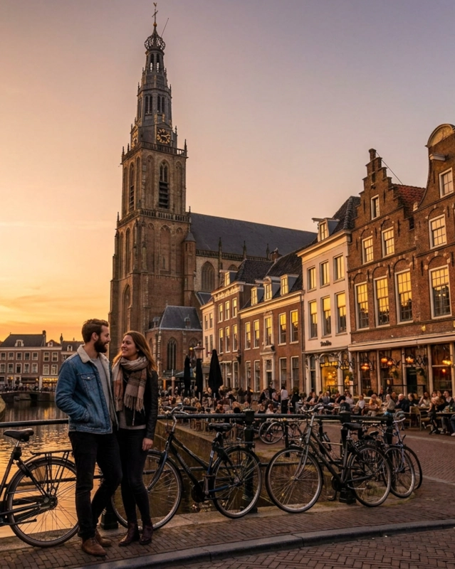Haarlem neighborhood scene