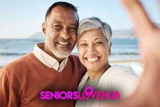 Senior singles browsing, matching, and chatting safely on Seniors Love Hub platform