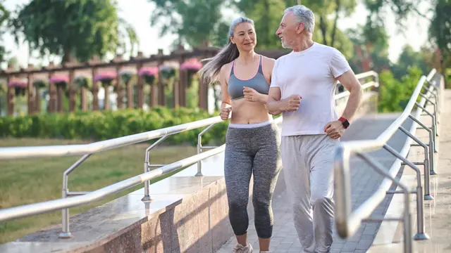 Fit Older Couple