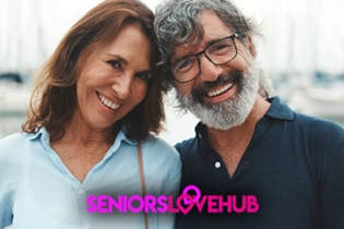 Senior singles creating a free dating profile on Seniors Love Hub, safe and easy to use