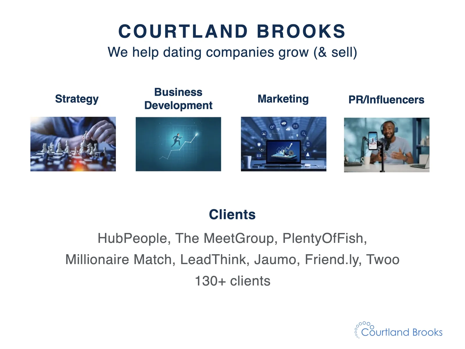 Courtland Brooks services and clients