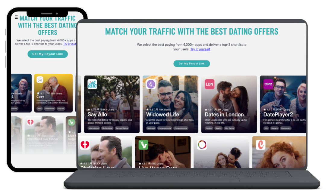 Find My Dating App — partner portal setup