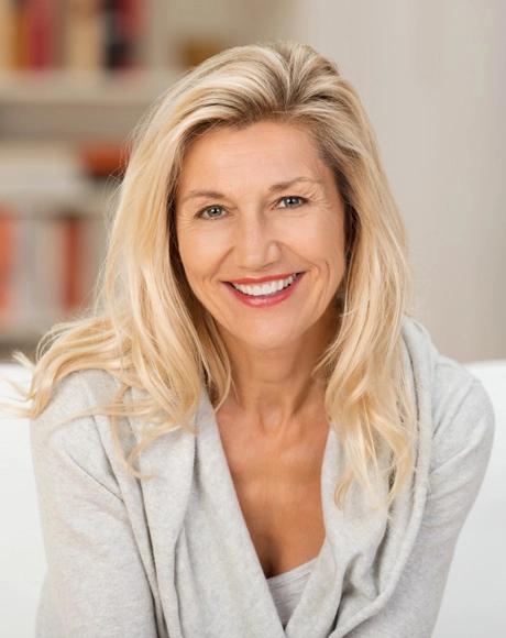 Mature woman finding connection on the Second Love dating site for widows and widowers