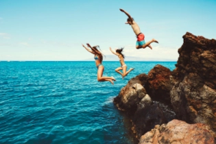 water sports enthusiasts