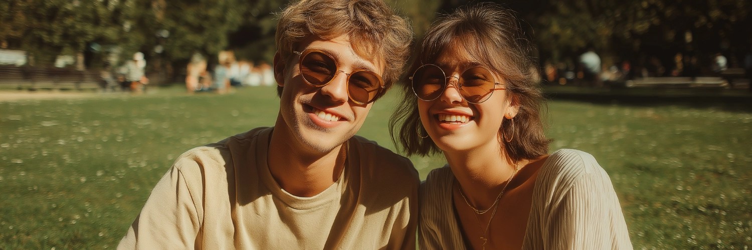 A romantic sunset view over Miami Beach, perfect for dating