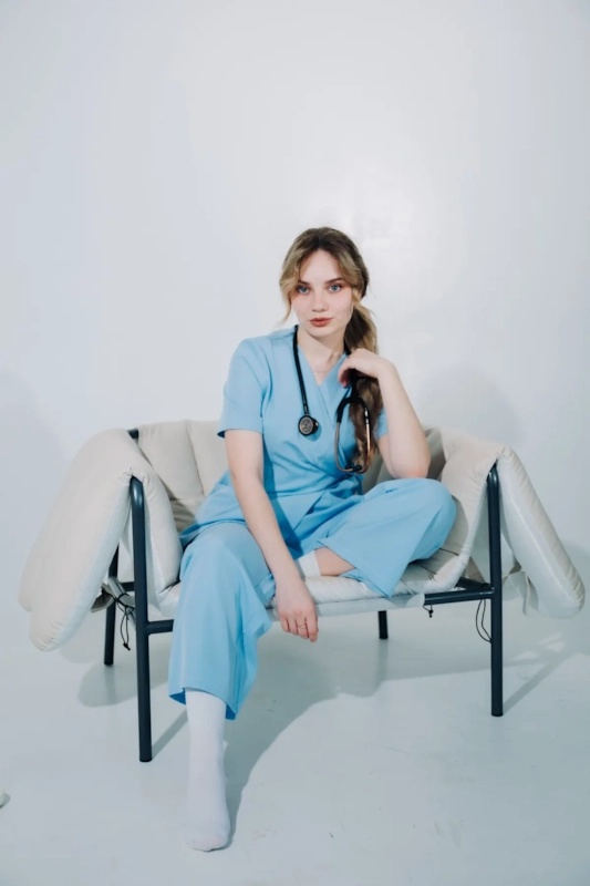Illustrative stock photograph: a healthcare professional in a work environment