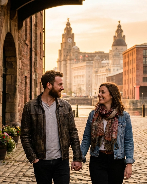 Couple on a date in Liverpool, uk — ExpatSingles dating for expats