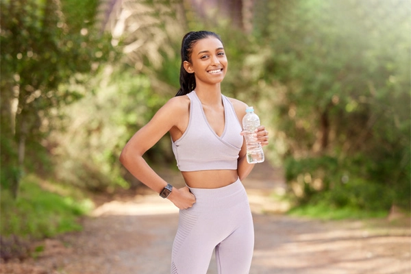Woman who runs