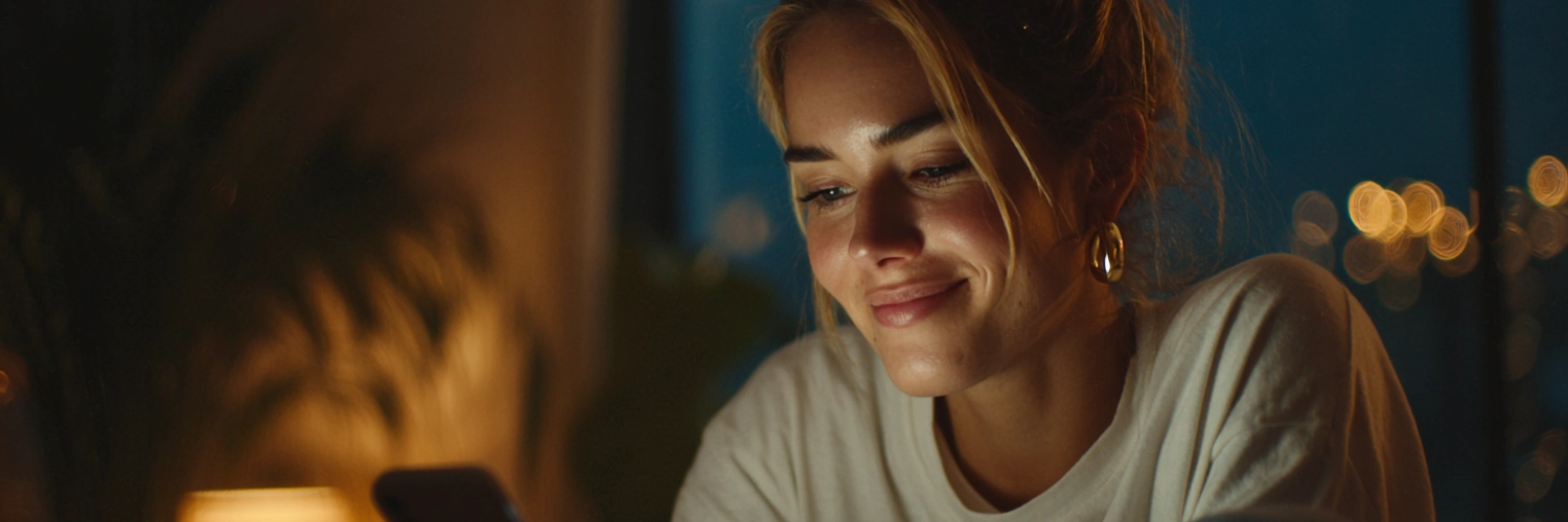 A romantic couple enjoying a sunset in Austin, Texas, symbolizing meaningful connections