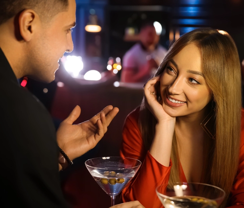 Online safety features for female dating