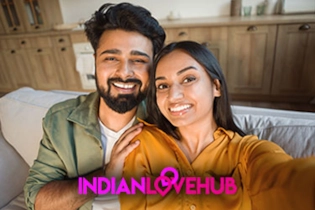 Indian singles enjoying a dinner date from the IndianLoveHub dating community