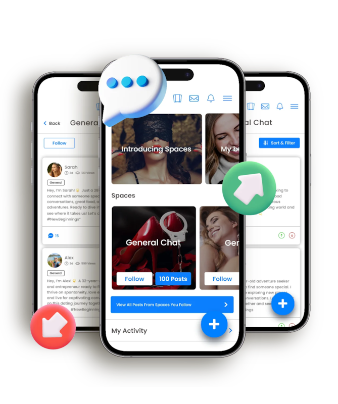 Transgenderdate Chat Mockup