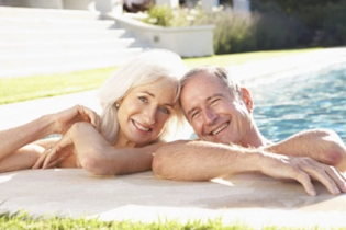 Older Couple On A Date