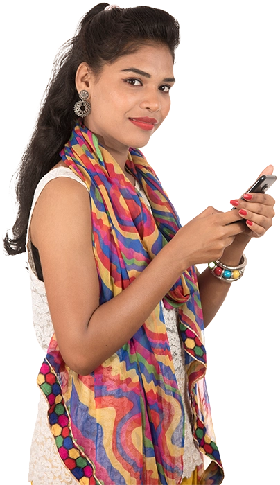 beautiful Indian girl on IndianLoveHub.com dating app