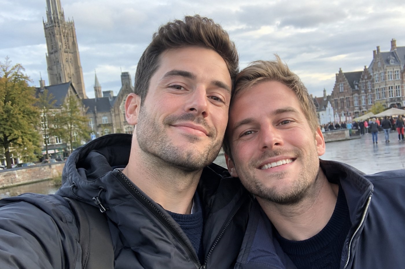 Atmosphère illustrative de rencontres gays en Belgique
