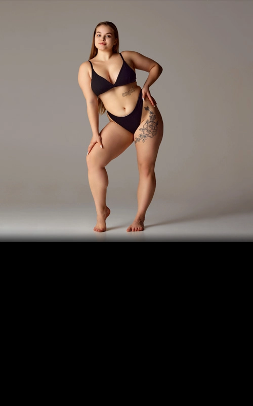Sexy Curvy Woman