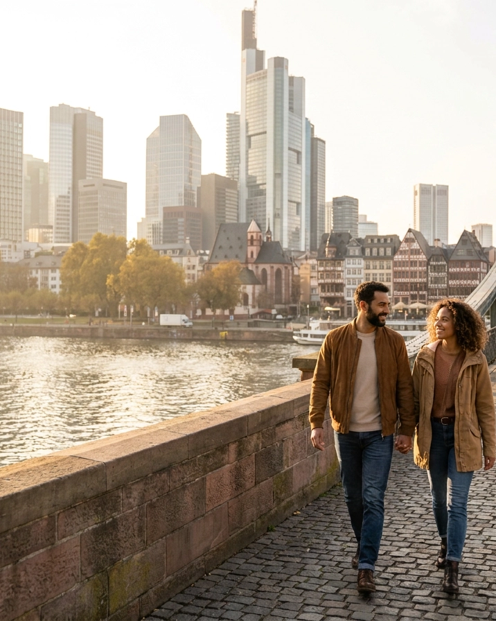 Frankfurt am Main neighborhood scene