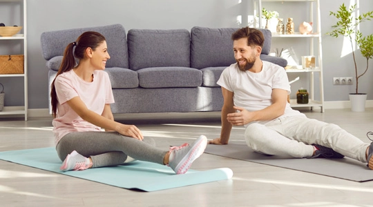 Yoga and wellness singles 