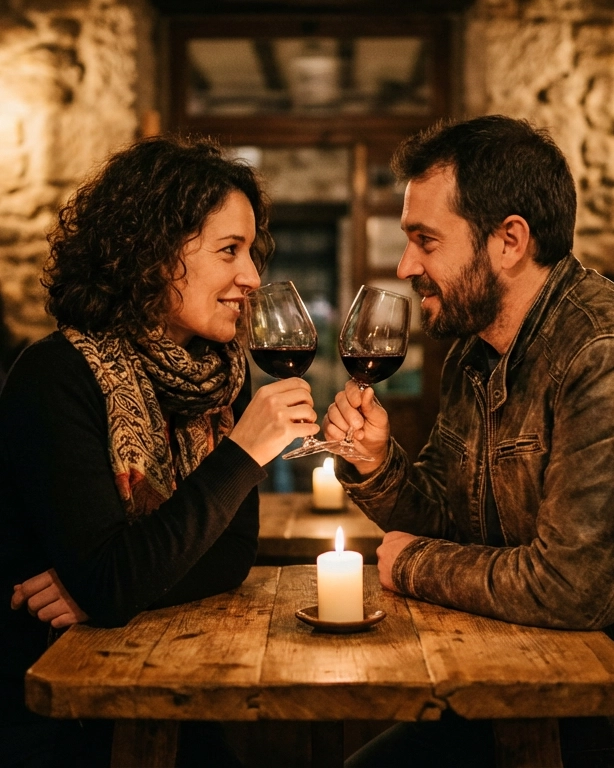 Couple on a date in Santander, Spain — ExpatSingles dating for expats