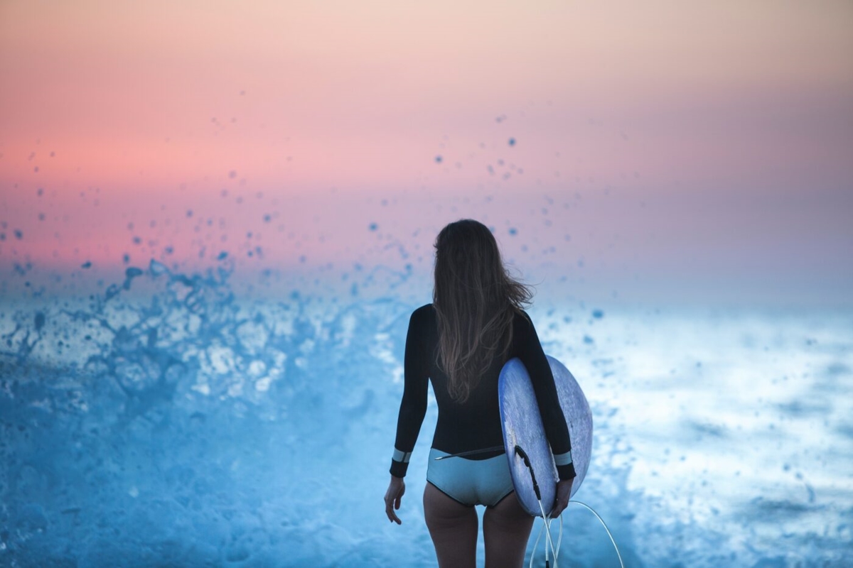 Surf break in Australia