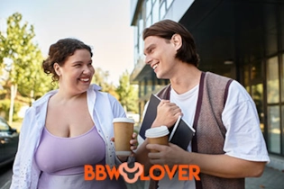BBW lovers connecting, chatting, and flirting in a safe, inclusive community