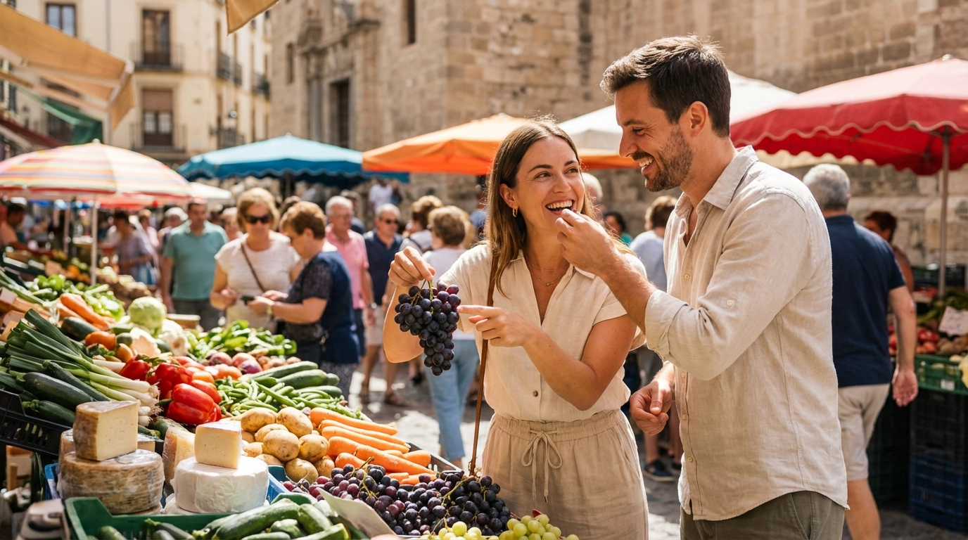 Couple on a date in Granada, Spain — ExpatSingles dating for expats
