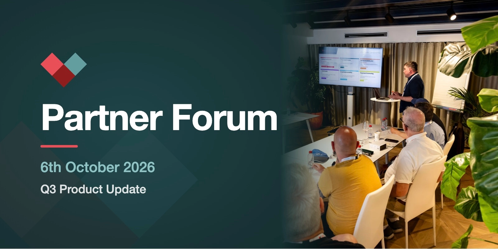 Partner Forum, 6th October 2026, with partners at a HubPeople presentation
