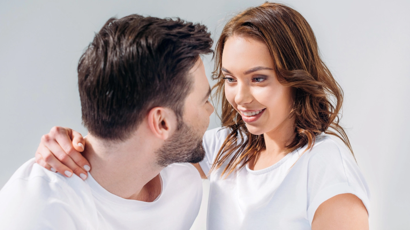 Couple on casual date