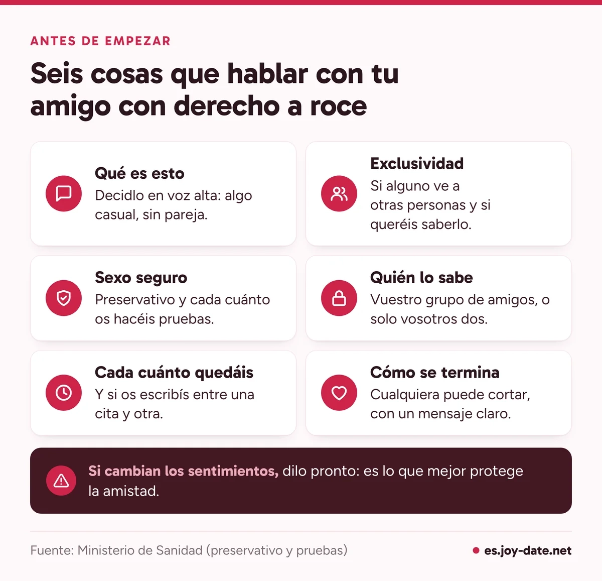 Lista de seis reglas para amigos con derecho a roce: qué es, exclusividad, sexo seguro, quién lo sabe, cada cuánto quedáis y cómo se termina