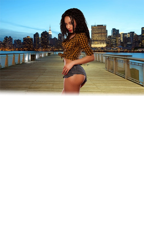 Big Black Booty Woman