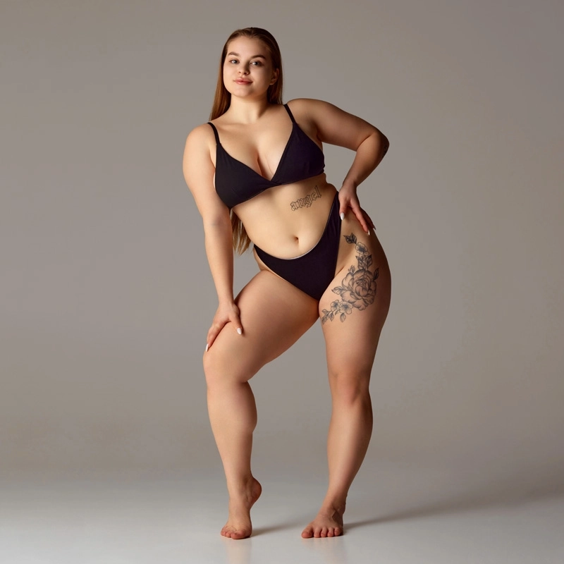 Sexy Curvy Woman