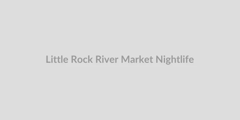 Night view of the Little Rock skyline and bridges